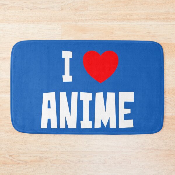 Item preview, I Love Anime (White Text) designed and sold by StudioX27.