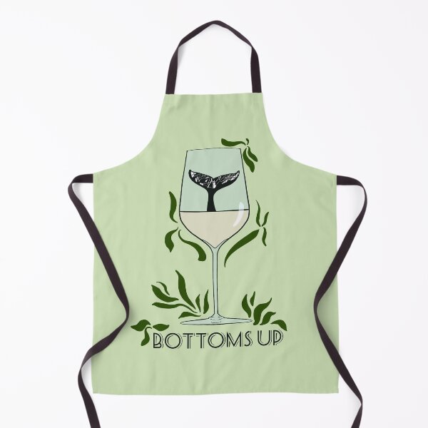 Item preview, Bottoms Up Whale Tail | White Wine designed and sold by stuffbyjdohde.