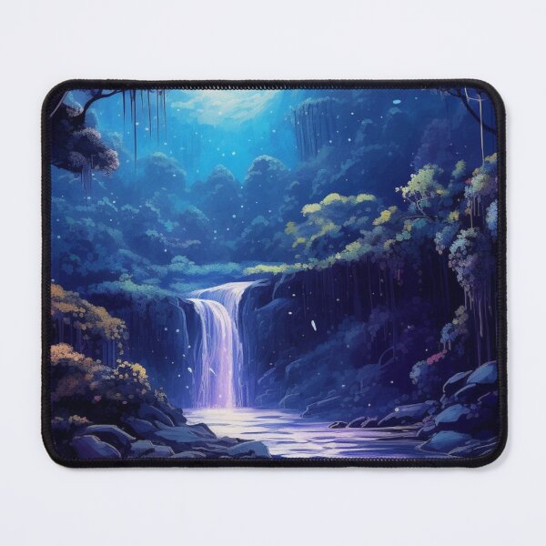 Item preview, Serene Moonlight - Tranquil Night Landscape Art for Peaceful Souls designed and sold by joanwatson45.