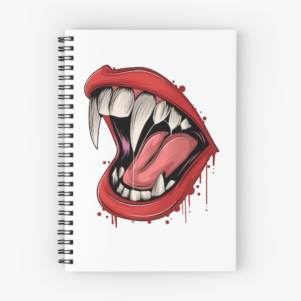 Artikelvorschau, Vampire mouth with sharp fangs entworfen und verkauft von quanlh.