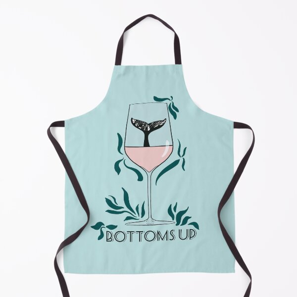 Item preview, Bottoms Up Whale Tail | Rosé designed and sold by stuffbyjdohde.