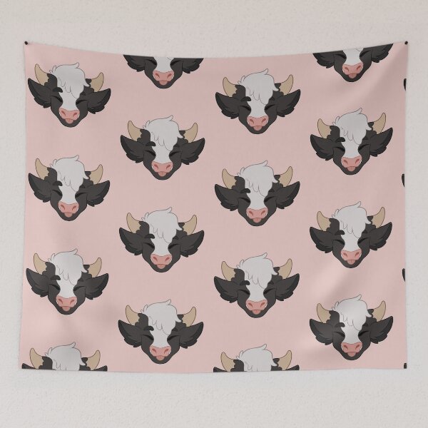 Item preview, Happy Black and White Cow designed and sold by Sandfire12.