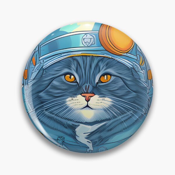 Item preview, Traveling space cat  designed and sold by LifeisStickers.