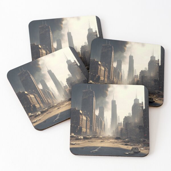 Item preview, Desolate City designed and sold by SparkedVisions.