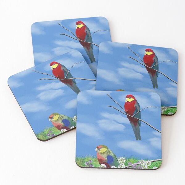 Item preview, Western Rosellas Western Australia designed and sold by JuliaKHarwood.