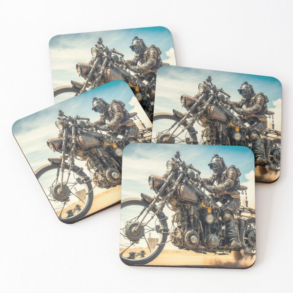 Item preview, Post Apocalyptic Biker designed and sold by SparkedVisions.