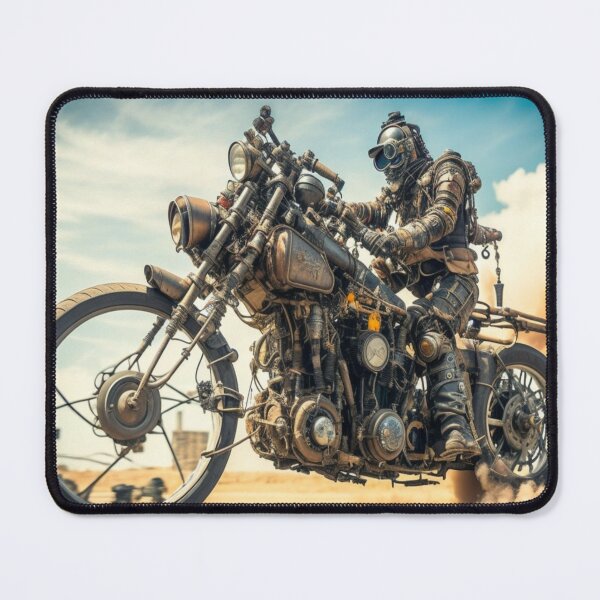 Item preview, Post Apocalyptic Biker designed and sold by SparkedVisions.