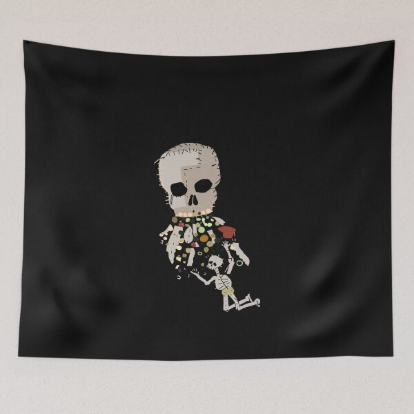 Item preview, Our Flag Means Death Vomiting Skull On Skeleton Flag Design   Classic  designed and sold by TimotGilbert.