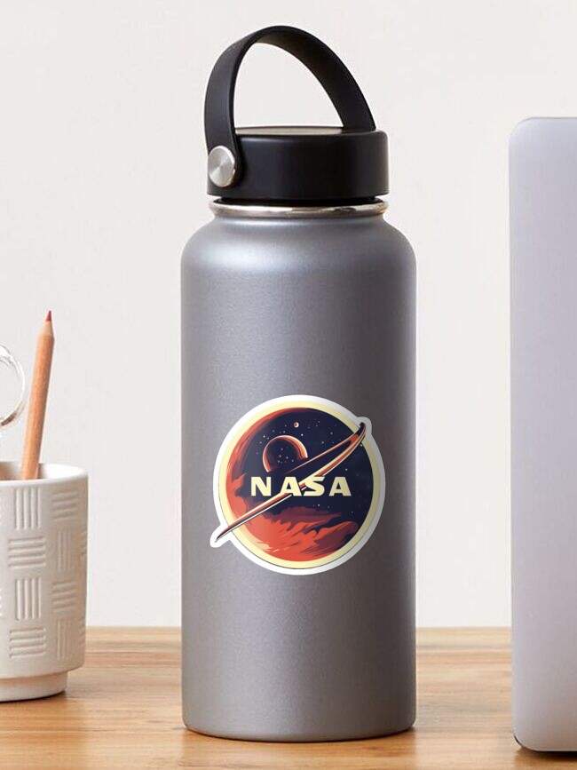 Retro NASA Astros Logo - Orange Version