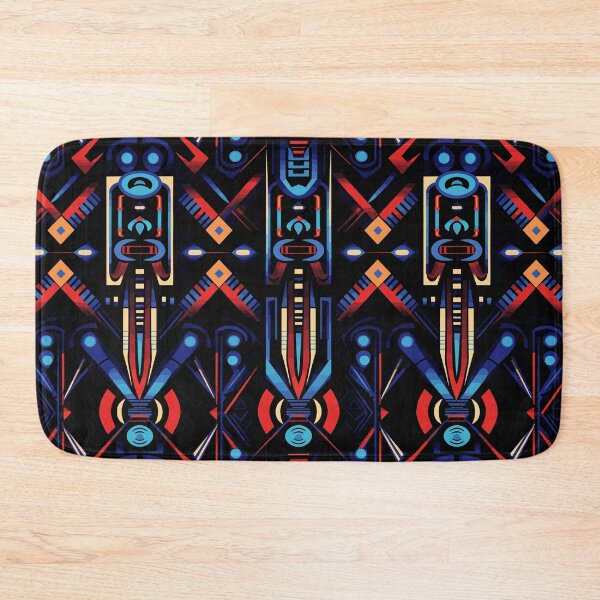 Item preview, Futuristic Tribes: A Fusion of Patterns and Technology Design Collection designed and sold by KaonDesign.