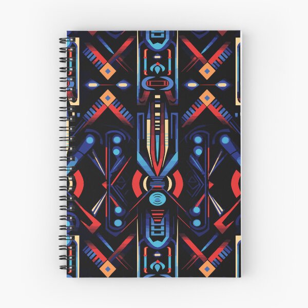 Item preview, Futuristic Tribes: A Fusion of Patterns and Technology Design Collection designed and sold by KaonDesign.