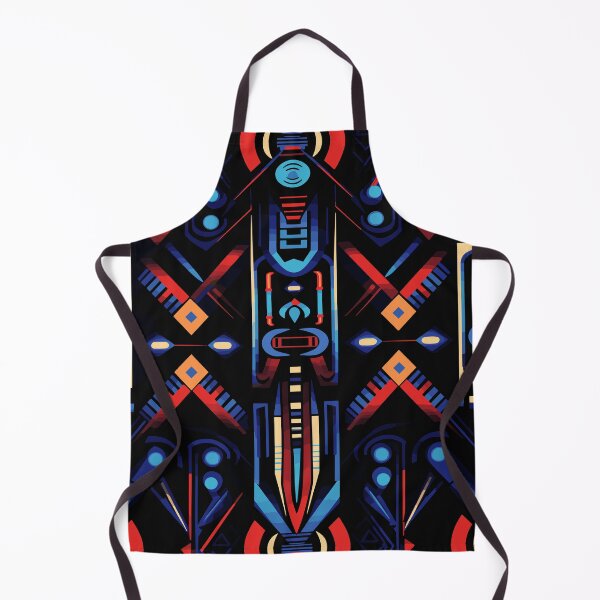 Item preview, Futuristic Tribes: A Fusion of Patterns and Technology Design Collection designed and sold by KaonDesign.