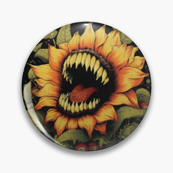 Item preview, Petals of Terror: Spine-Chilling Halloween Images featuring Flowers with Teeth designed and sold by HalloweenMStore.