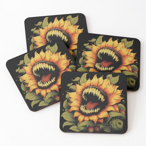 Item preview, Petals of Terror: Spine-Chilling Halloween Images featuring Flowers with Teeth designed and sold by HalloweenMStore.