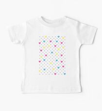 Pin Point Hearts CMYK Baby Tee