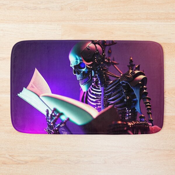 Item preview,  A skeleton wearing an old cape reading designed and sold by frankbelll.