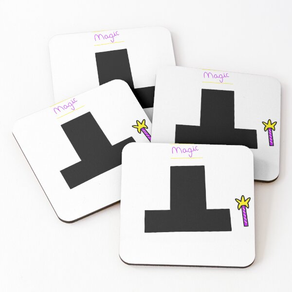 Item preview, Drawing of an animated hat and magic wand. designed and sold by lukesubbby.