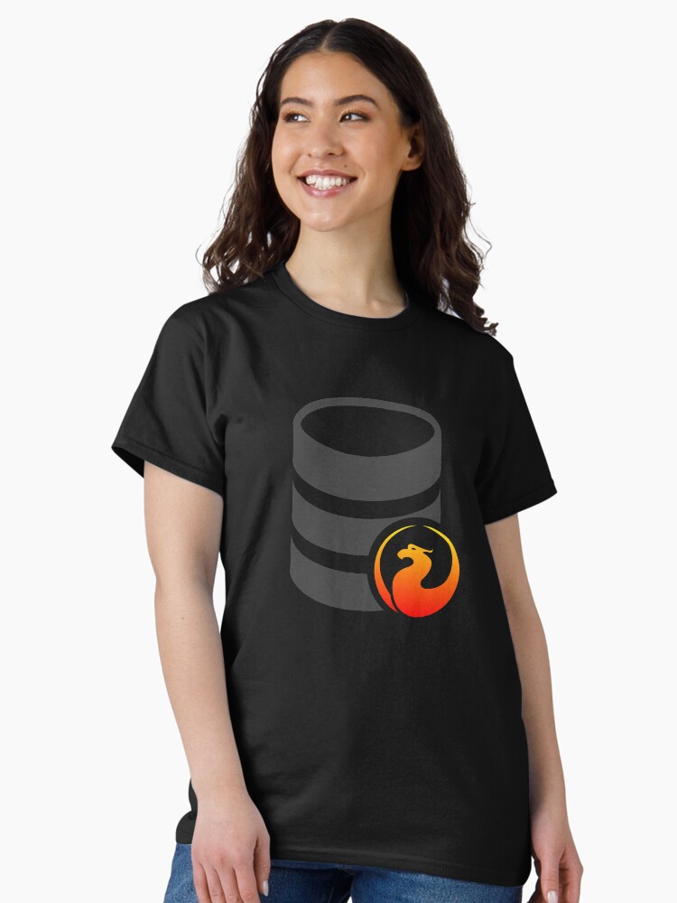 Thumbnail 2 of 7, Classic T-Shirt, firebird database designed and sold by yourgeekside.