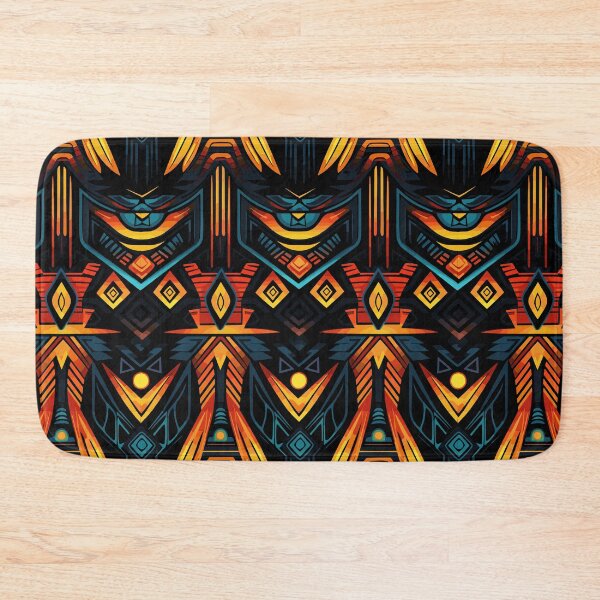 Item preview, Futuristic Tribes: A Fusion of Patterns and Technology Design Collection designed and sold by KaonDesign.