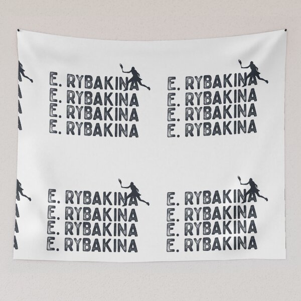 Item preview, Elena Rybakina text designed and sold by AissTee.