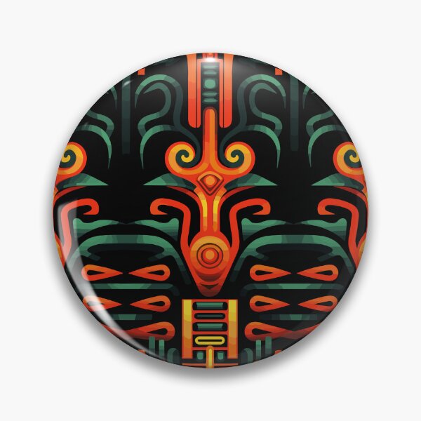 Item preview, Futuristic Tribes: A Fusion of Patterns and Technology Design Collection designed and sold by KaonDesign.
