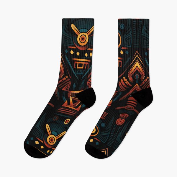 Item preview, Futuristic Tribes: A Fusion of Patterns and Technology Design Collection designed and sold by KaonDesign.