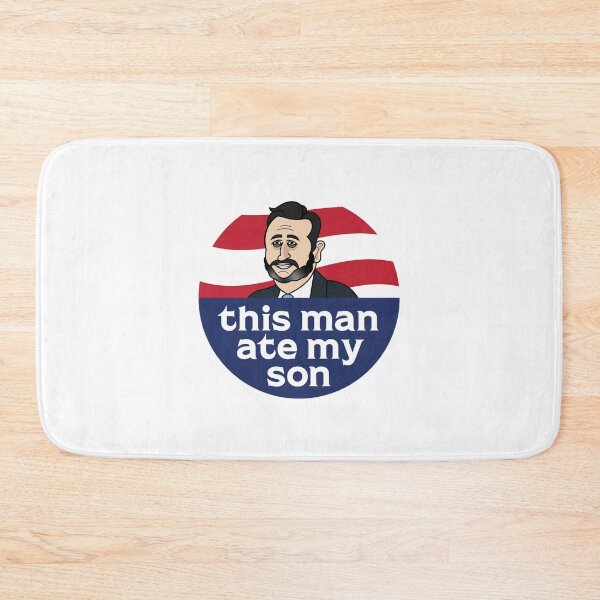 Item preview, Ted Cruz - This Man Ate My Son - Illustrated  designed and sold by mahan-lavenia.