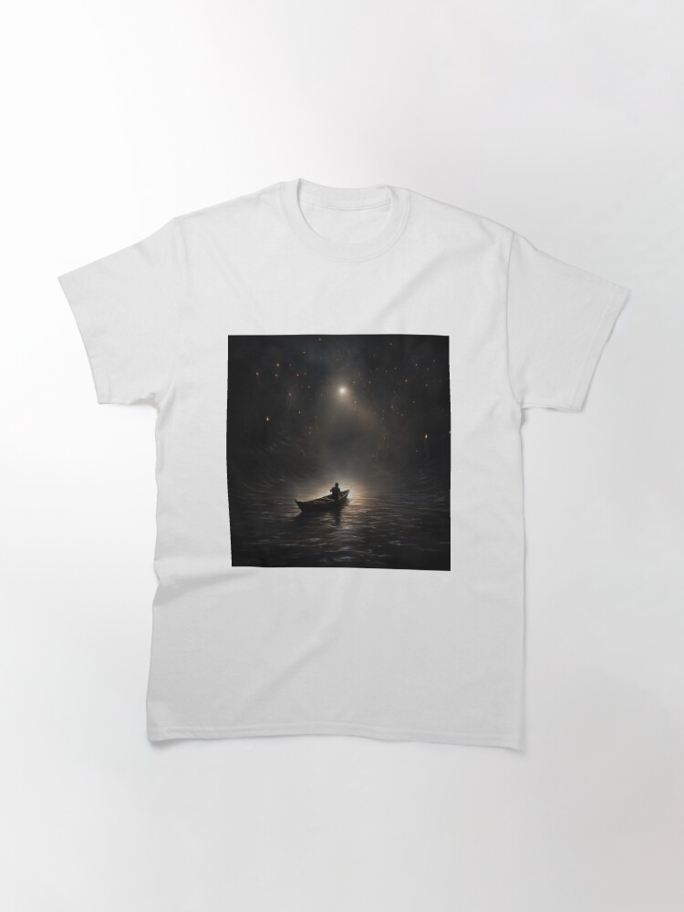 Classic T-Shirt, Last Light - Sea of Dark designed and sold by Garret Bohl