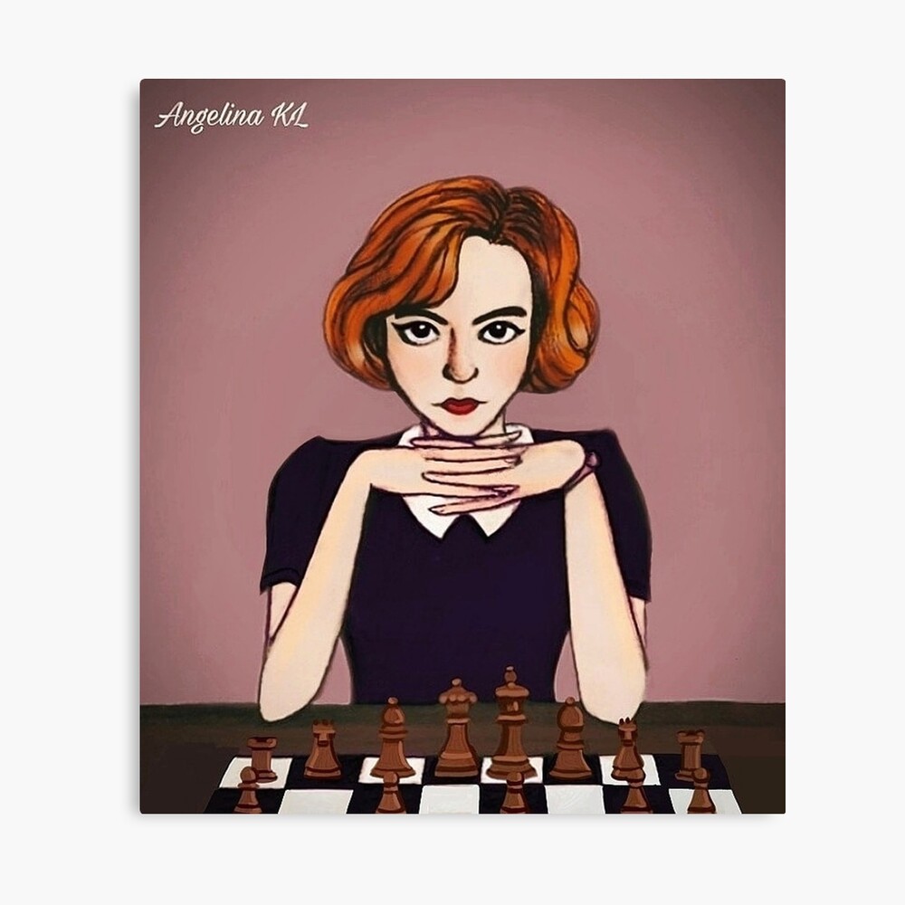 The Queen's Gambit Poster for Sale by Anqi-Art