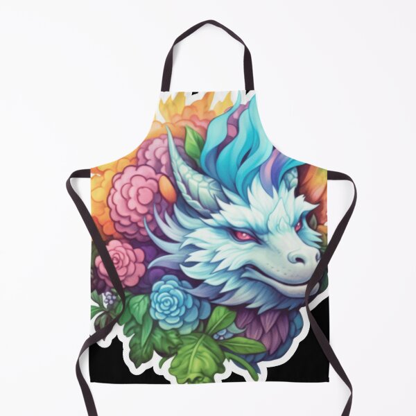 Item preview, White Floral Dragon designed and sold by SubtleSplit.
