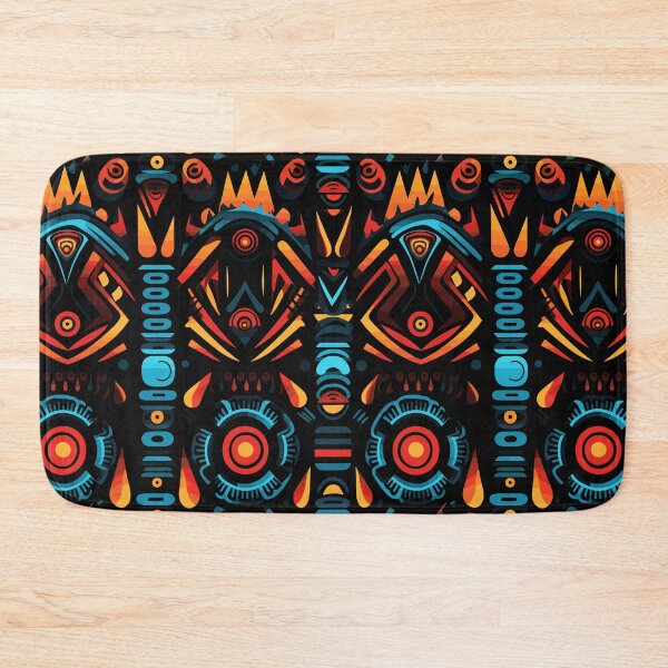 Item preview, Futuristic Tribes: A Fusion of Patterns and Technology Design Collection designed and sold by KaonDesign.