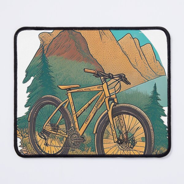 Item preview, Retro Mountain Bike designed and sold by LivingItFunky.