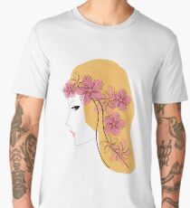 Girl - spring. Men's Premium T-Shirt