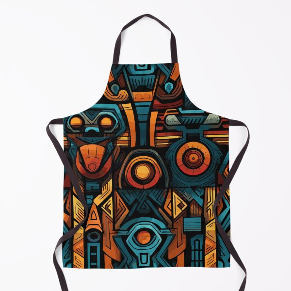 Item preview, Futuristic Tribes: A Fusion of Patterns and Technology Design Collection designed and sold by KaonDesign.