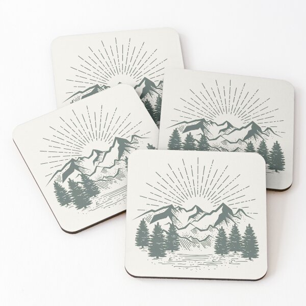 Item preview, PNW Montañas Verdes designed and sold by HeathenWorks.
