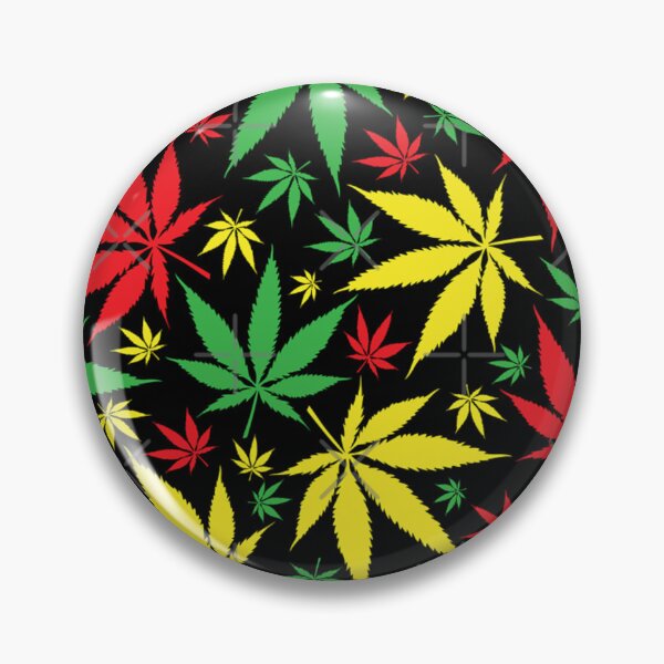 Item preview,  Reggae Hemp Cannabis Leaves Pattern   designed and sold by FernCarro.