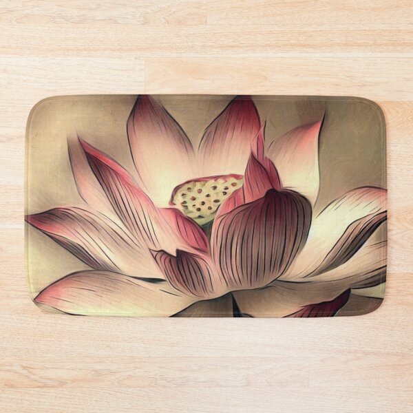 Item preview, Lotus flower in the style of Goya designed and sold by Kowinstore.