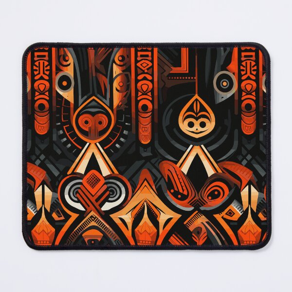 Item preview, Futuristic Tribes: A Fusion of Patterns and Technology Design Collection designed and sold by KaonDesign.