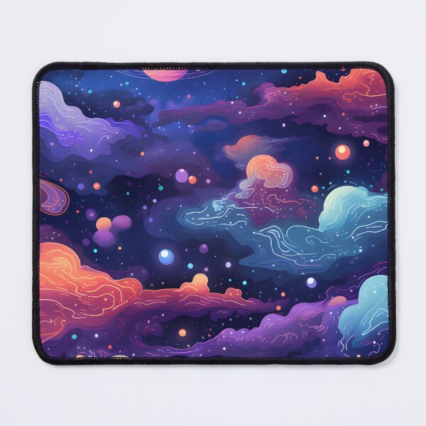 Item preview, Cosmic patterns: Planet formation with blue cloud designed and sold by Muangluang.