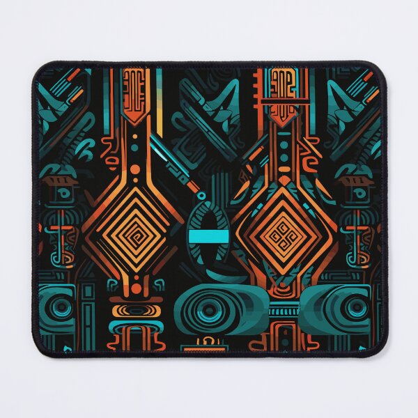 Item preview, Futuristic Tribes: A Fusion of Patterns and Technology Design Collection designed and sold by KaonDesign.
