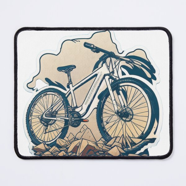 Item preview, Mountain Bike in the wild designed and sold by LivingItFunky.