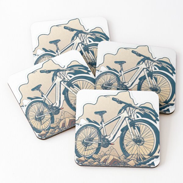 Item preview, Mountain Bike in the wild designed and sold by LivingItFunky.