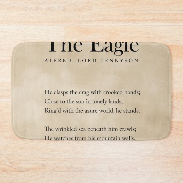 Item preview, The Eagle - Alfred, Lord Tennyson Poem - Literature - Typography Print 3 - Vintage designed and sold by Studio Grafiikka.
