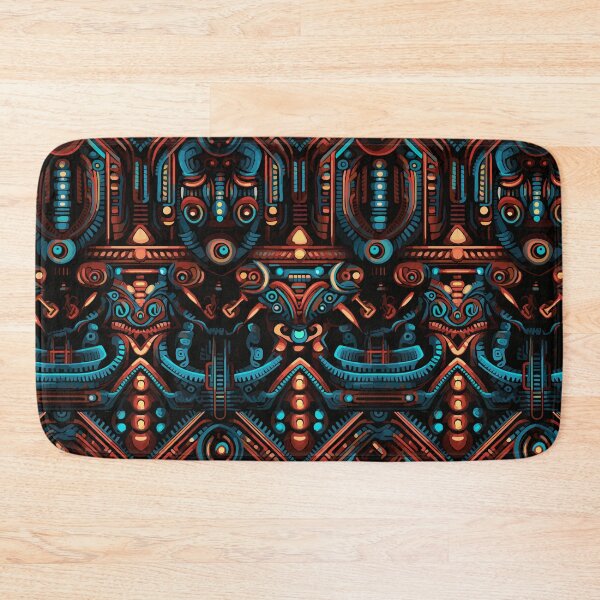 Item preview, Futuristic Tribes: A Fusion of Patterns and Technology Design Collection designed and sold by KaonDesign.