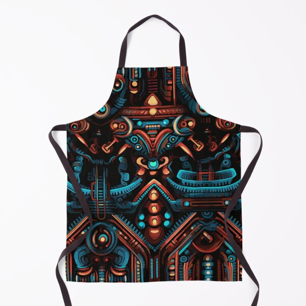 Item preview, Futuristic Tribes: A Fusion of Patterns and Technology Design Collection designed and sold by KaonDesign.