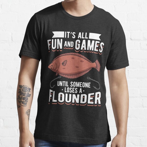 Flounder Fishing T-Shirts for Sale