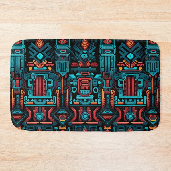Item preview, Futuristic Tribes: A Fusion of Patterns and Technology Design Collection designed and sold by KaonDesign.