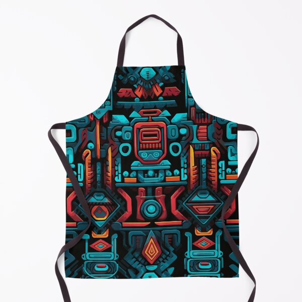 Item preview, Futuristic Tribes: A Fusion of Patterns and Technology Design Collection designed and sold by KaonDesign.