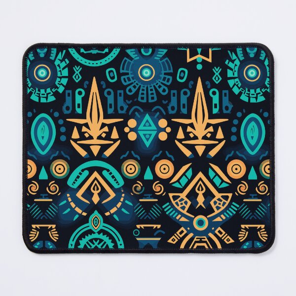 Item preview, Futuristic Tribes: A Fusion of Patterns and Technology Design Collection designed and sold by KaonDesign.