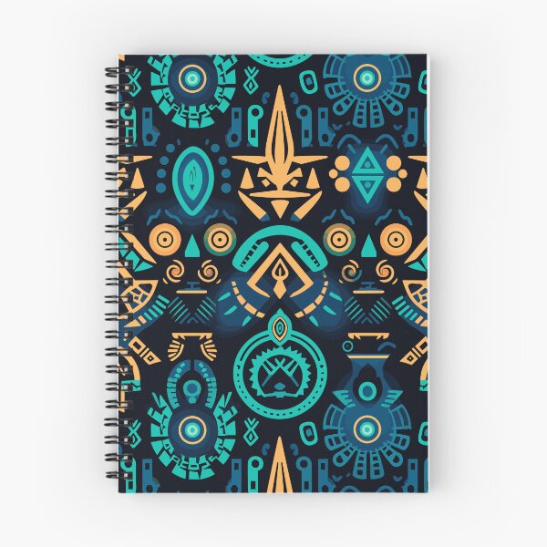Item preview, Futuristic Tribes: A Fusion of Patterns and Technology Design Collection designed and sold by KaonDesign.